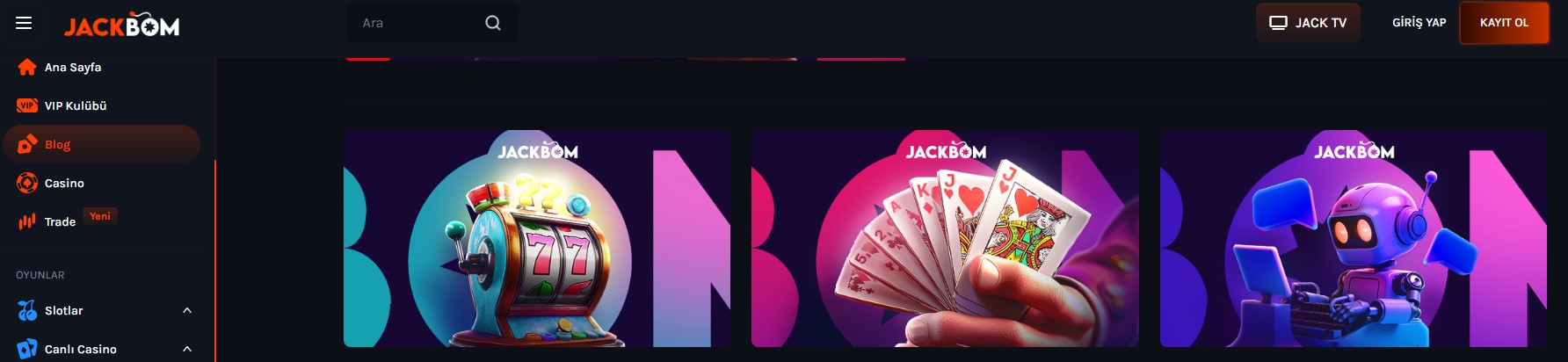 Jackbom Güncel Giriş